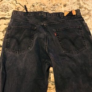 Mens Rare Levi’s 567 Low Loose Jeans Size 38x32